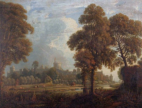 Windsor Castle, Windsor and Maidenhead, 1832, William Crotch