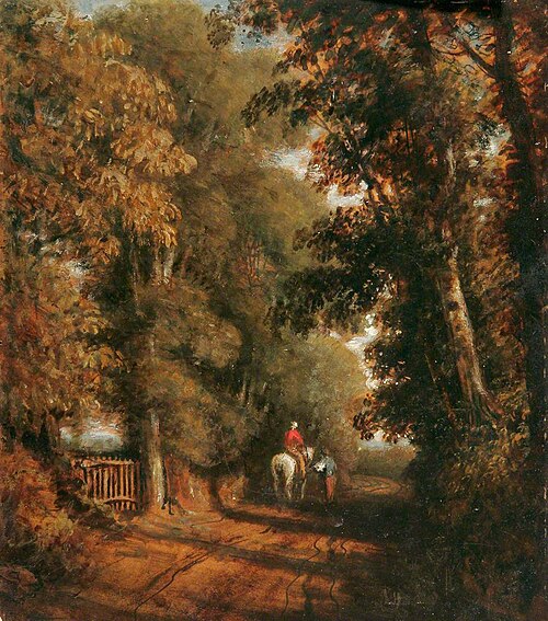 Lane near Budleigh Salterton, Devon, 1833, William Crotch