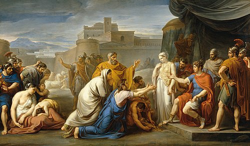 Scipios Mäßigung, 1809, Vincenzo Camuccini