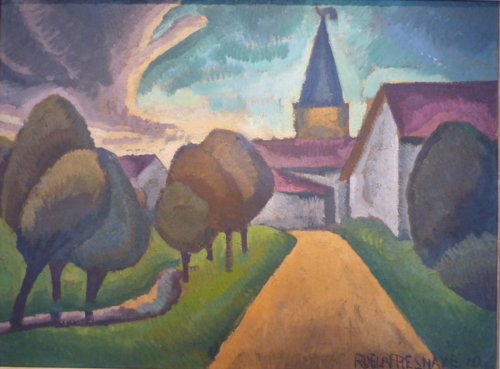 L'entrée du village, 1910, Roger de La Fresnaye