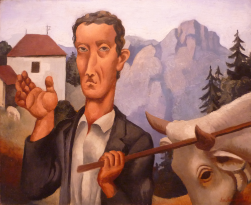 Le bouvier, 1921, Roger de La Fresnaye