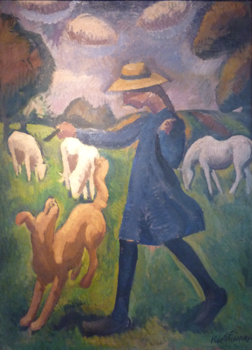 La Bergère Marie Ressort enfant, 1910, Roger de La Fresnaye