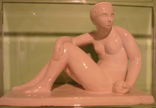 Femme nue, assise, tournée vers la droite, 1910, Roger de La Fresnaye