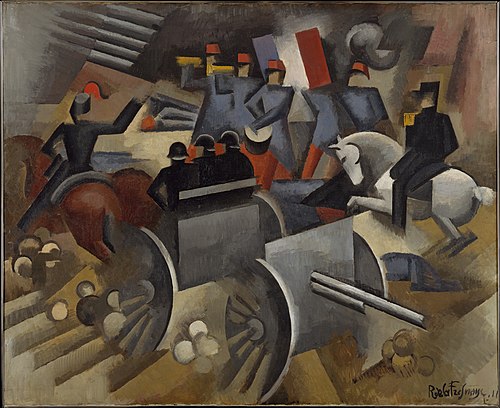 Artillerie, 1911, Roger de La Fresnaye