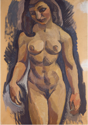 Nude, 1910, Roger de La Fresnaye