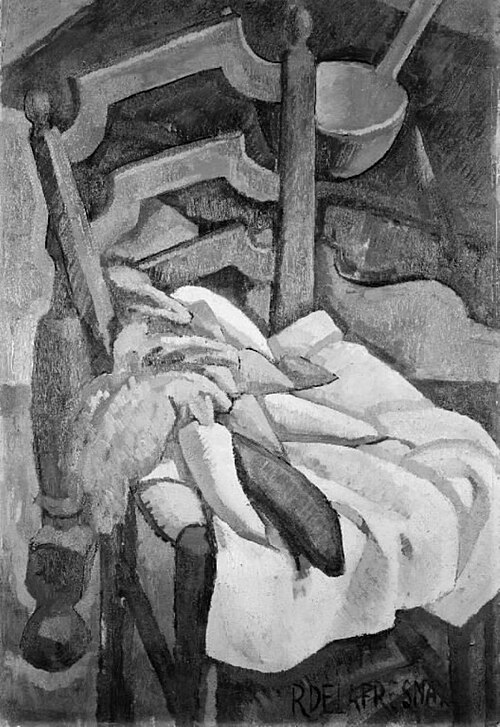Nature morte", 1910, Roger de La Fresnaye
