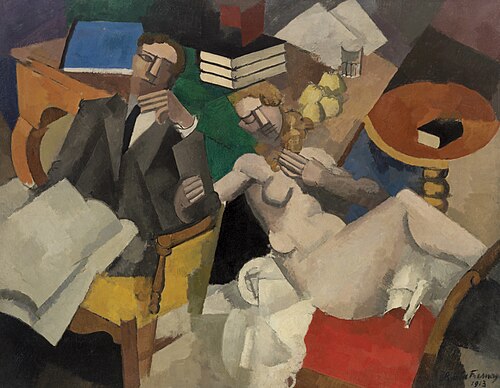 Married Life (La Vie conjugale), 1913, Roger de La Fresnaye