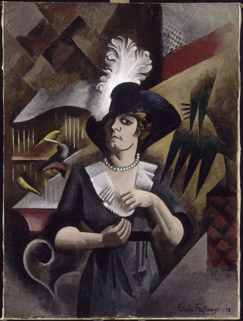 Alice au grand chapeau, 1912, Roger de La Fresnaye