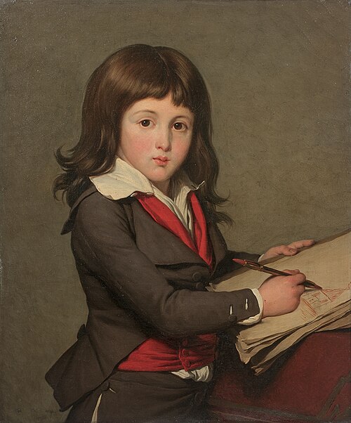 Portrait de Jules Robert Auguste, 1795, François-André Vincent