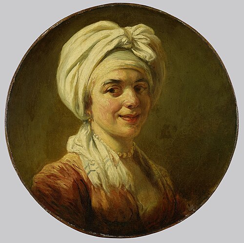 Jeune Femme au turban, 1774, François-André Vincent