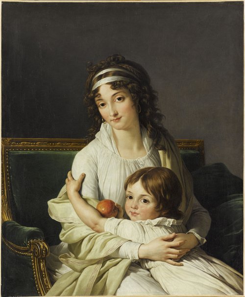 Madame Boyer-Fonfrède et son fils Henri, 1796, François-André Vincent