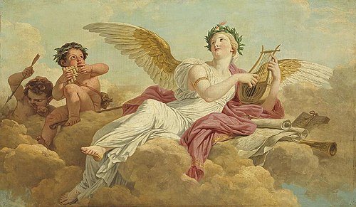 Die Poesie, 1811, François-André Vincent