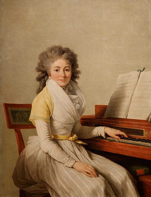 Portrait de Mademoiselle Duplant, 1793, François-André Vincent