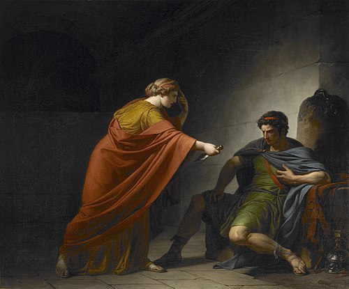 Arria and Paetus, 1784, François-André Vincent