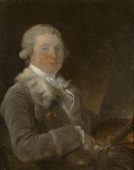 Portrait d'un peintre, 1781, François-André Vincent