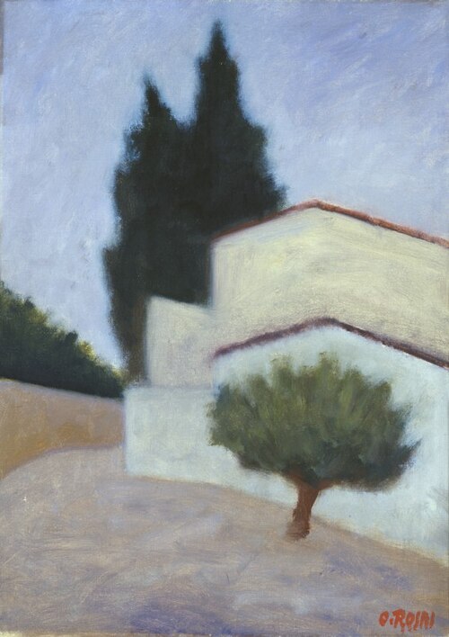 Landscape, 1949, Ottone Rosai