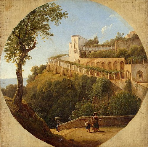 Italian Landscape, 1850, Pierre-Athanase Chauvin
