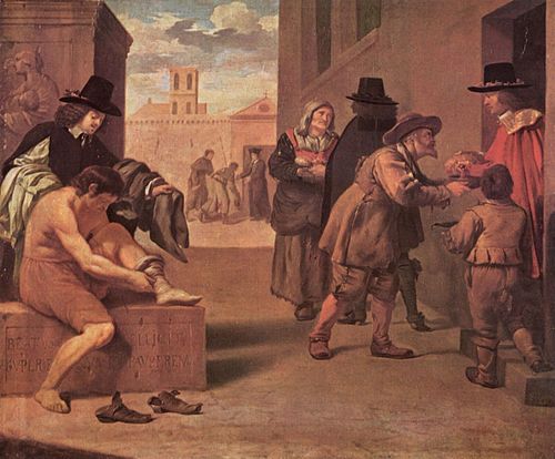 Œuvres de miséricorde, 1680, Pierre Montallier