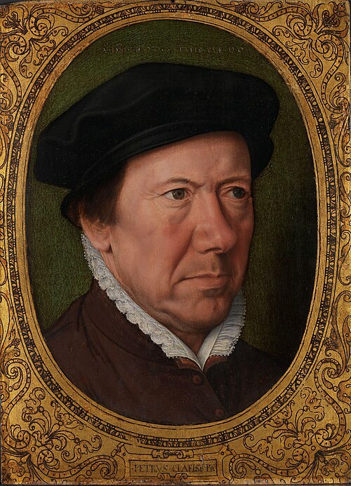 Self-Portrait, 1560, Pieter Claeissens the Elder