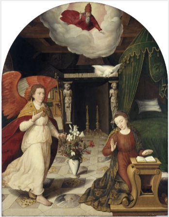 The Annunciation, 1562, Pieter Claeissens the Elder