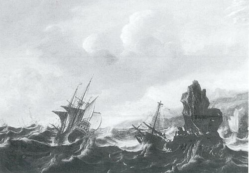 The Ship Wreck, 1664, Pieter Coopse
