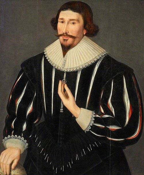'Portrait of a Gentleman', 1620, Pieter Coopse