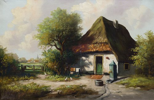 Bauernhäuschen, , Pieter Hofman