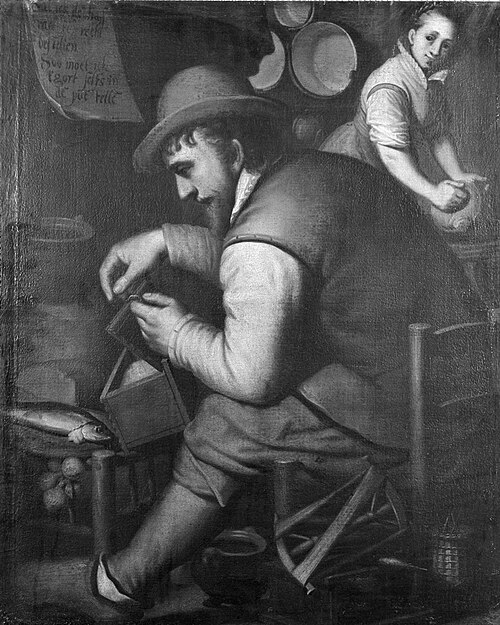 De gortenteller, 1730, Pieter Pietersz II