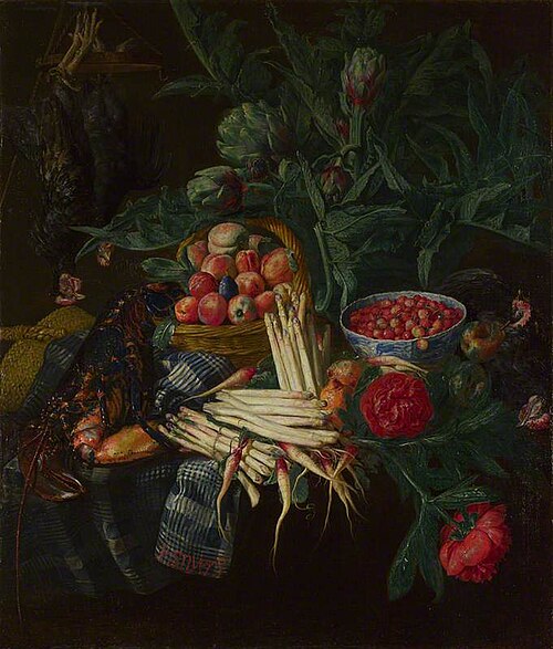 A Still Life, 1729, Peter Snyers