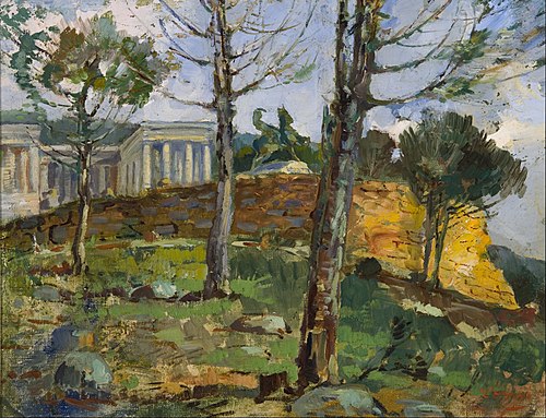 Rhodes Memorial, 1916, Pieter Wenning