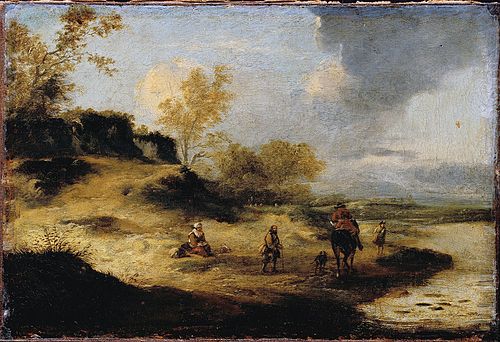 Sandhills with Figure, 1650, Pieter Wouwerman