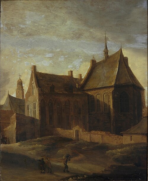 Het Sint Agnietenklooster te Utrecht, 1650, Pieter des Ruelles