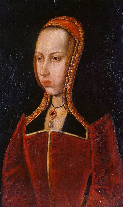 Margaret of Austria (1480-1530), 1500, Pieter van Coninxloo