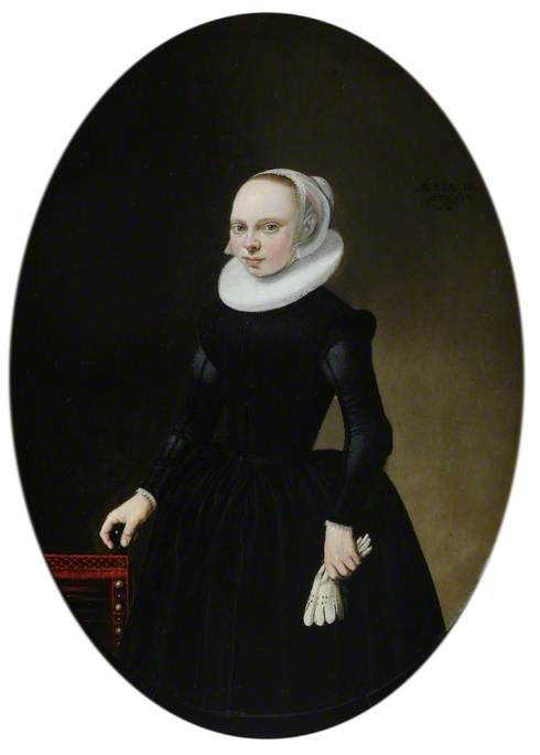 Portrait of a Girl, Aged 19, 1615, Pieter van Mierevelt