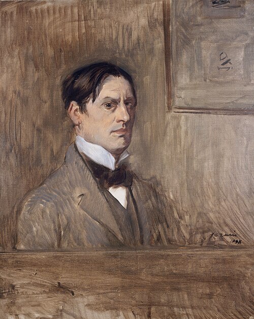 Autoportrait, 1898, Jean-Louis Forain