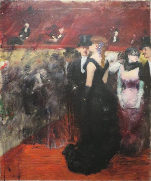 Ball in the Paris Grand Opera, , Jean-Louis Forain