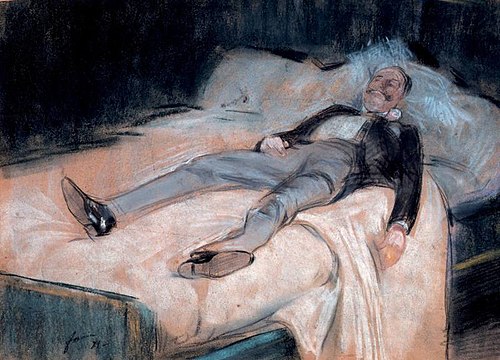 After the Ball, The Reveler, 1882, Jean-Louis Forain
