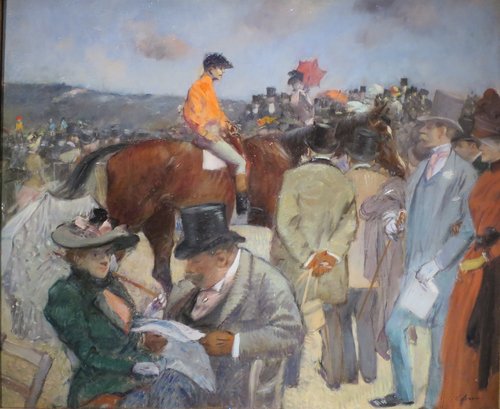Les Courses, 1889, Jean-Louis Forain