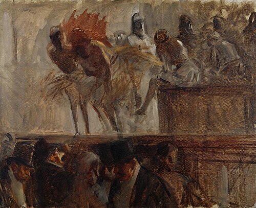A lʼopéra, 1900, Jean-Louis Forain