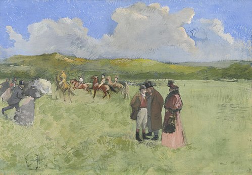 The Race Track, 1891, Jean-Louis Forain