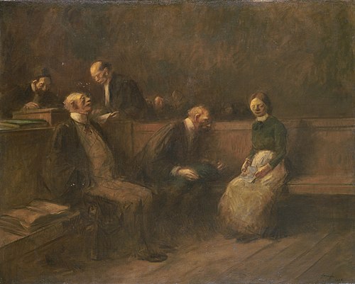 The Petition, 1906, Jean-Louis Forain