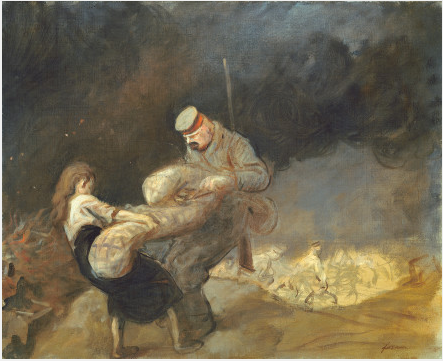 The Requisition, 1919, Jean-Louis Forain