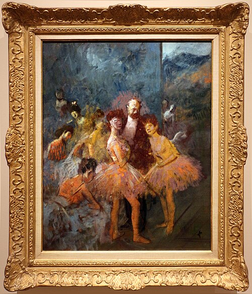 Le Foyer à l'Opera, 1900, Jean-Louis Forain