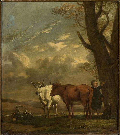 Cowherd, 1650, Karel Dujardin