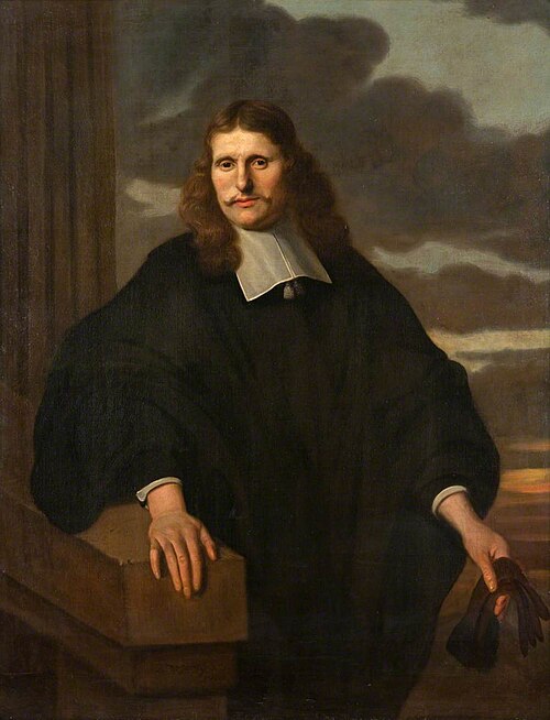 A Gentleman in an Academic Gown, 1672, Karel Dujardin