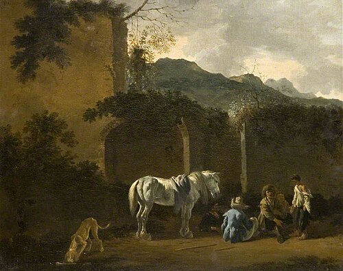 Halt of the Gypsies, , Karel Dujardin