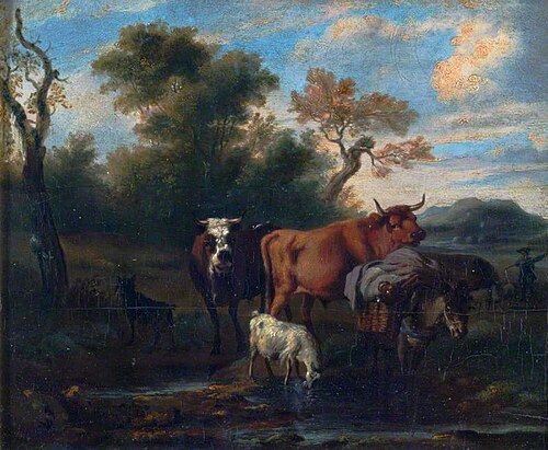 Landscape with Cattle, , Karel Dujardin