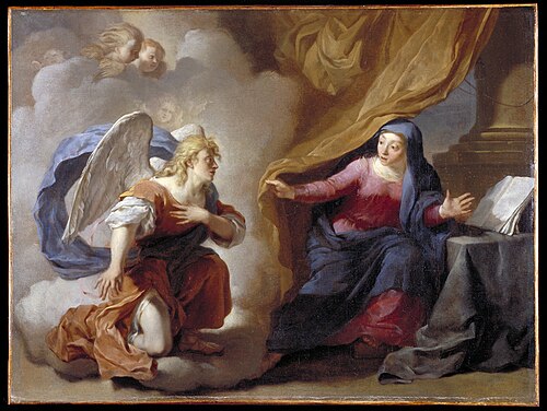 L'Annonciation, 1660, Karel Dujardin