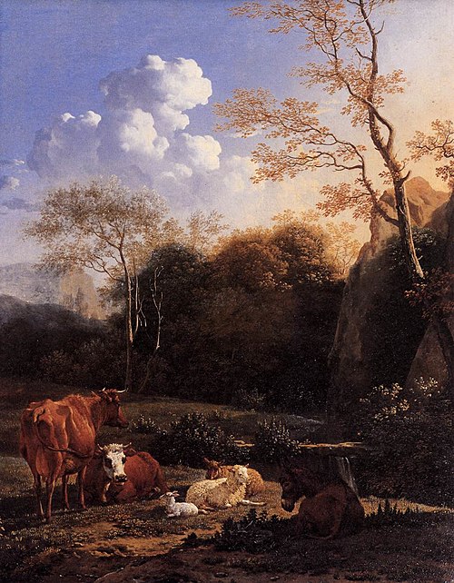 Le Bocage, 1656, Karel Dujardin