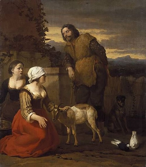 Die kranke Ziege, 1650, Karel Dujardin